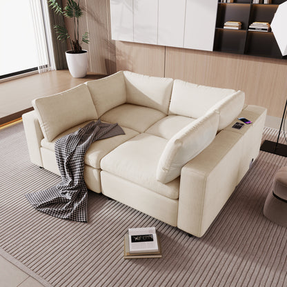 Lacey Sofa, Beige