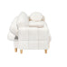 Cassidy Sofa Bed with Storage (White)