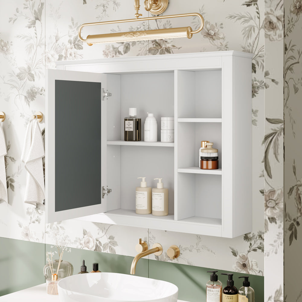 Astrid Bathroom Cabinet (White)