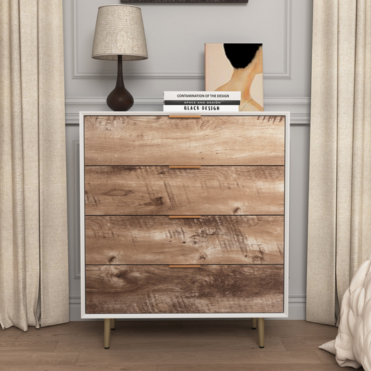 Everleigh Wooden Dresser, 4 Drawer