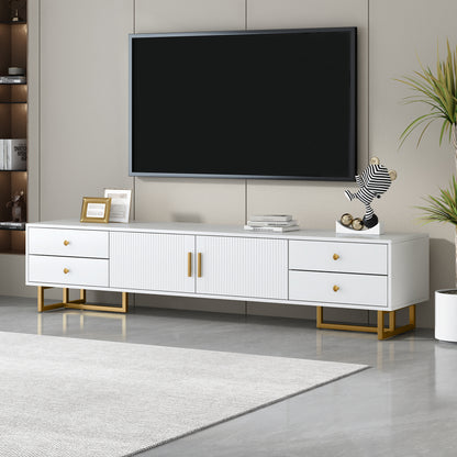 Clark TV Stand (White)