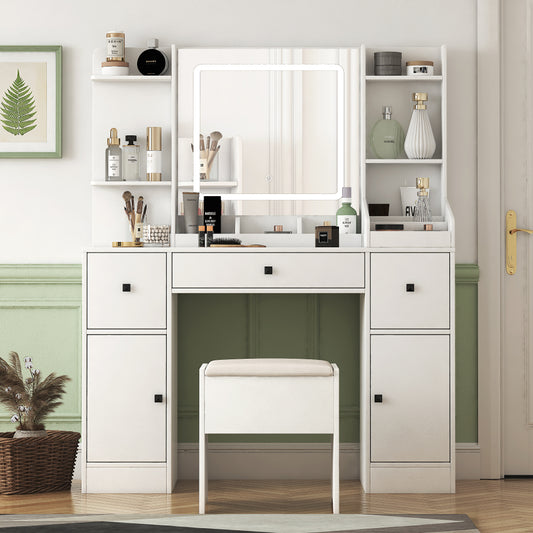 Maleah Vanity Desk, White