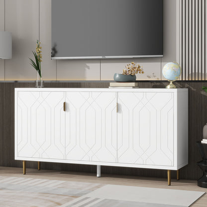 Eric Accent Cabinet (White)