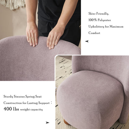 Jacobson Lounge Chair, Purple