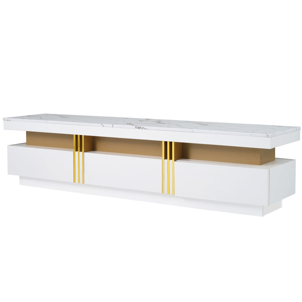 Jones TV Stand (White)