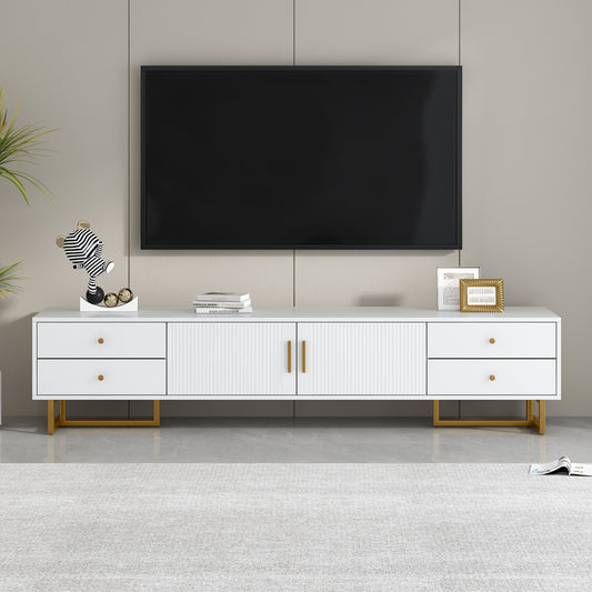 Clark TV Stand (White)