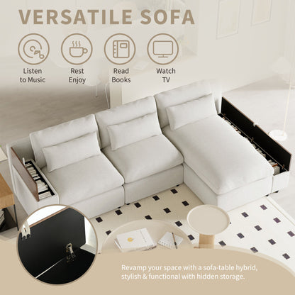 Noah Sofa (Beige)