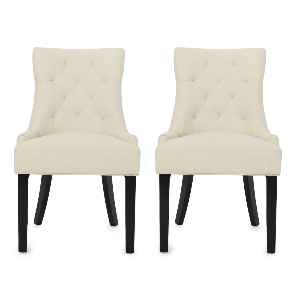 Bella Dining Chair, Set of 2 (Beige)