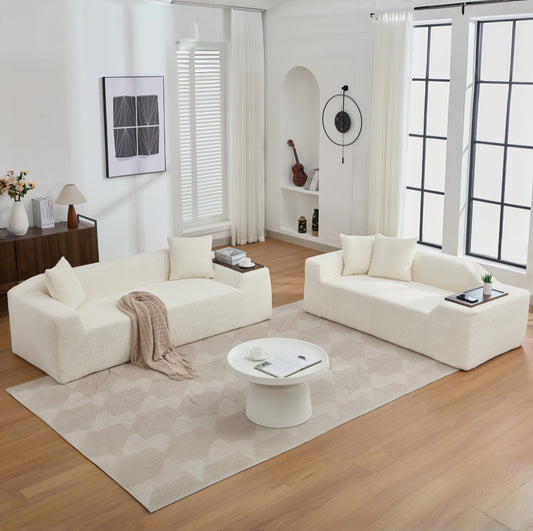 Jazmine Sofa, White