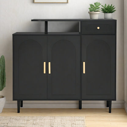 Brycen Shoe Cabinet (Black)
