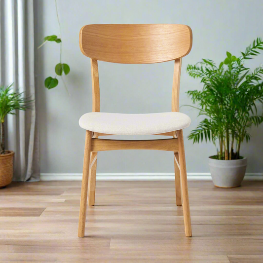 Eileen Dining Chair, Set of 2 (Beige)