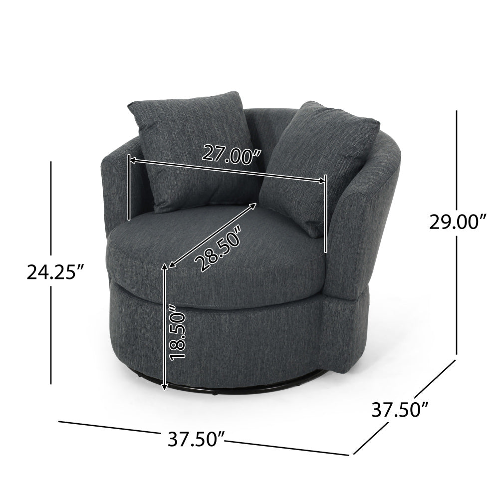 Reece Lounge Chair (Grey)