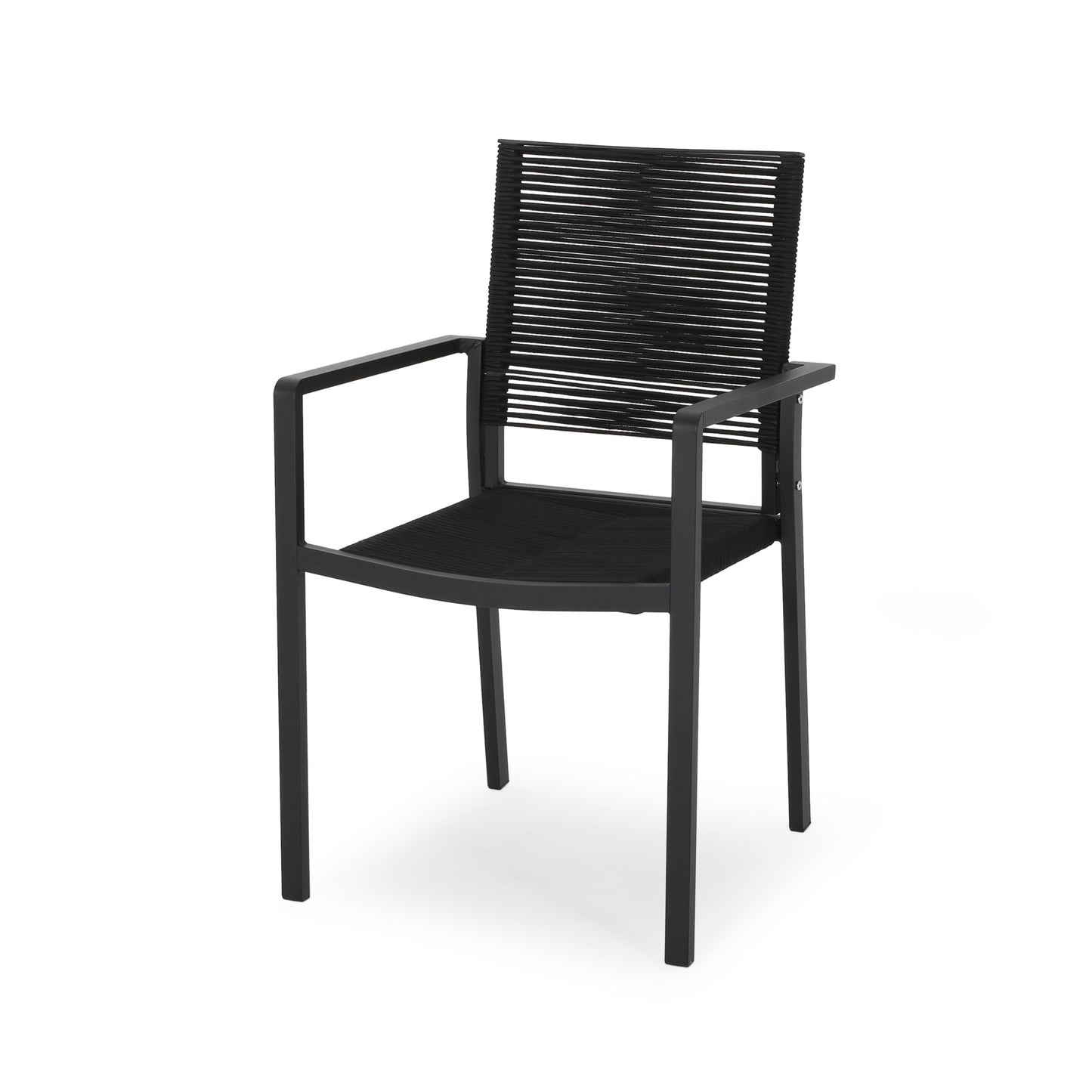 Odin Patio Chair, Set of 2 (Dark Gray)