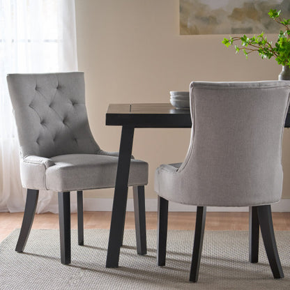 Bella Dining Chair, Set of 2 (Light Grey)