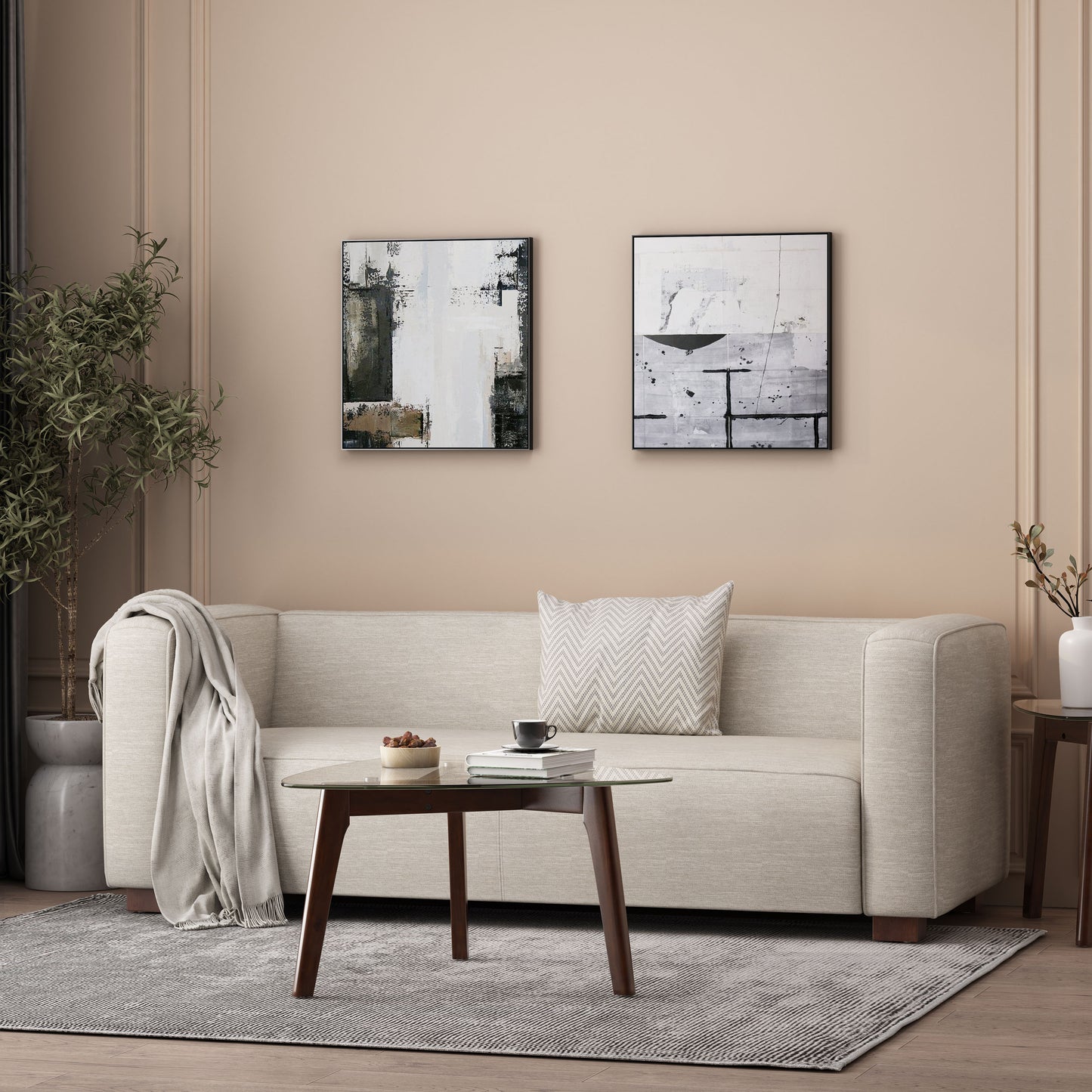 Cordova Beige Sofa